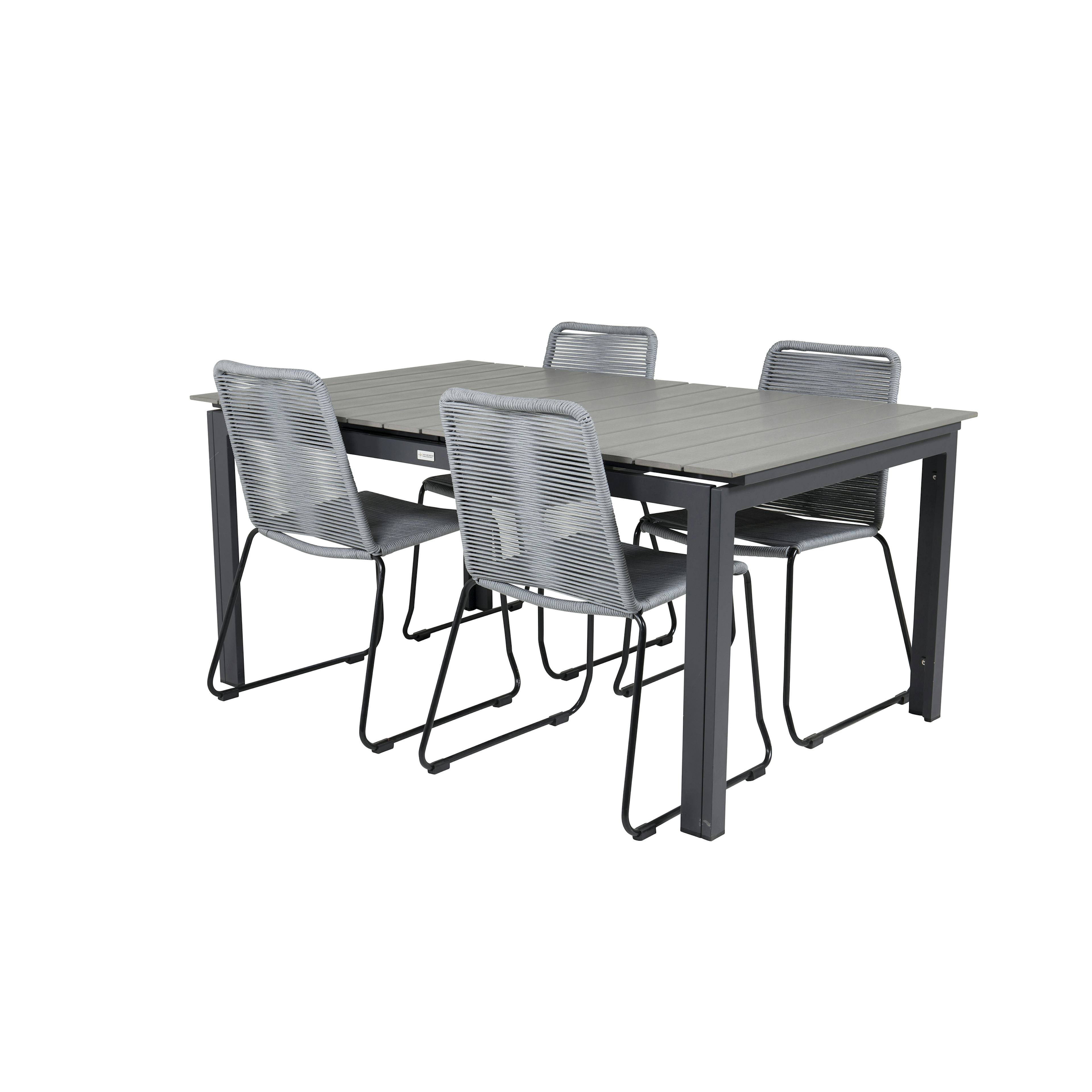 Matgrupp Venture Home Lova 160/240 med 4 Leon Stolar