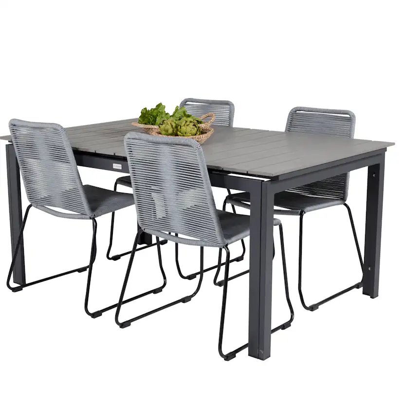 Matgrupp Venture Home Lova 160/240 med 4 Leon Stolar