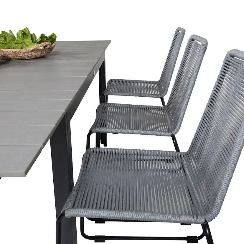 Matgrupp Venture Home Lova 160/240 med 6 Leon Stolar