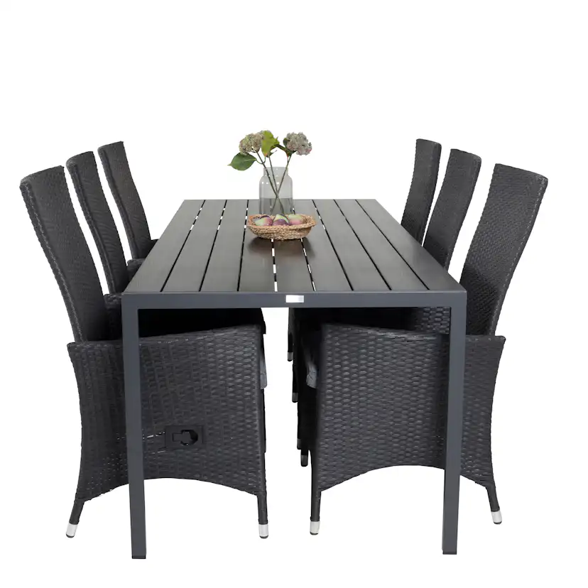 Matgrupp Utomhus Venture Home Break med 6 Padova Trädgårdsstolar