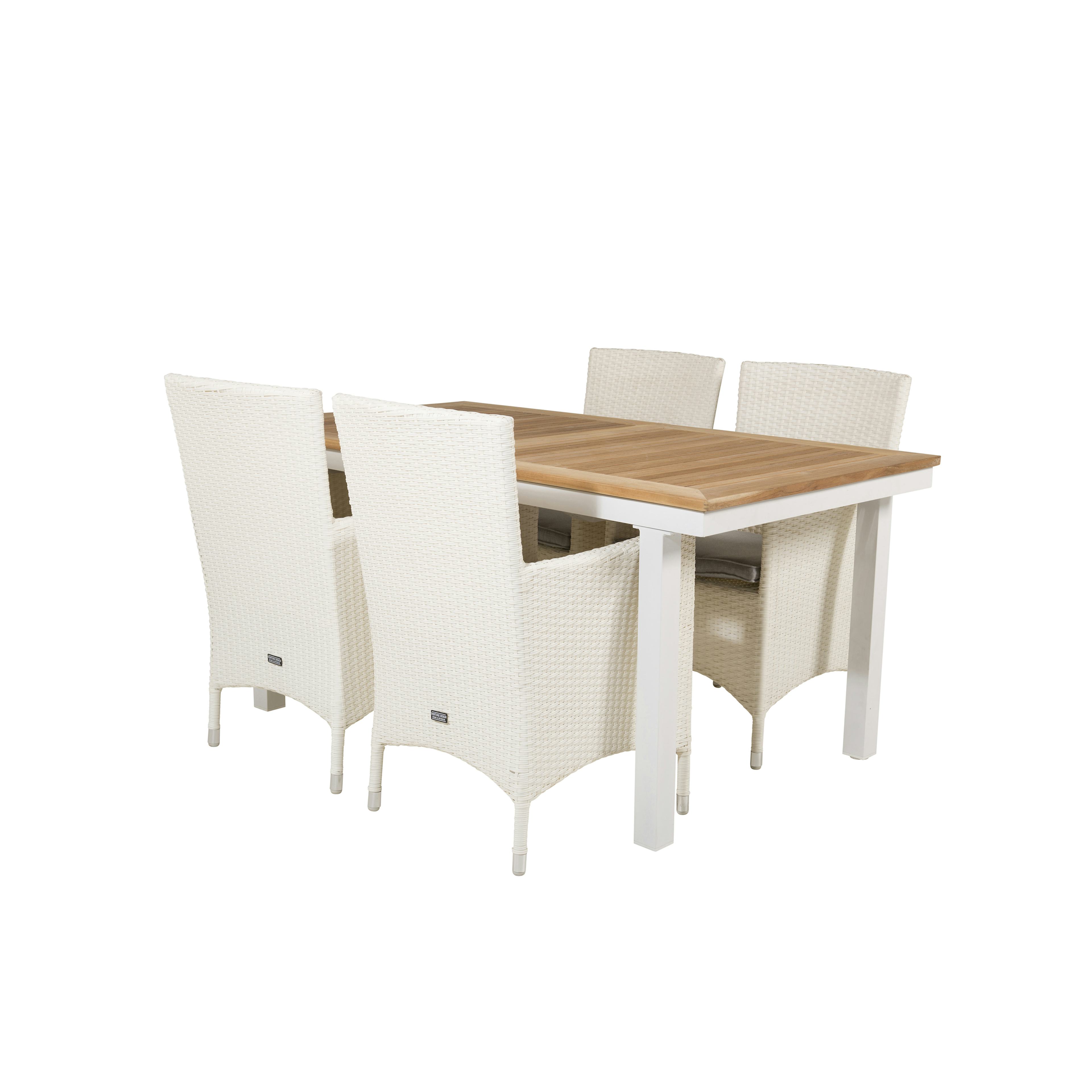 Matgrupp Venture Home Perla 160/240 med 4 Milwa Stolar