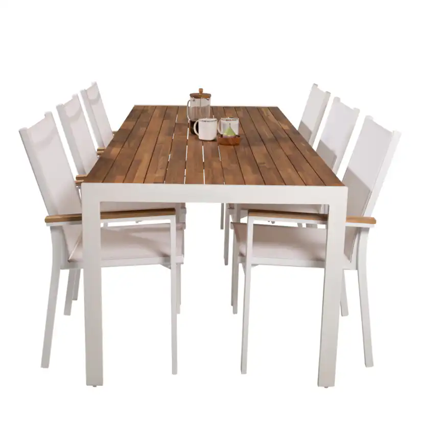 Matgrupp Venture Home Berfin med 6 Thea Matstolar