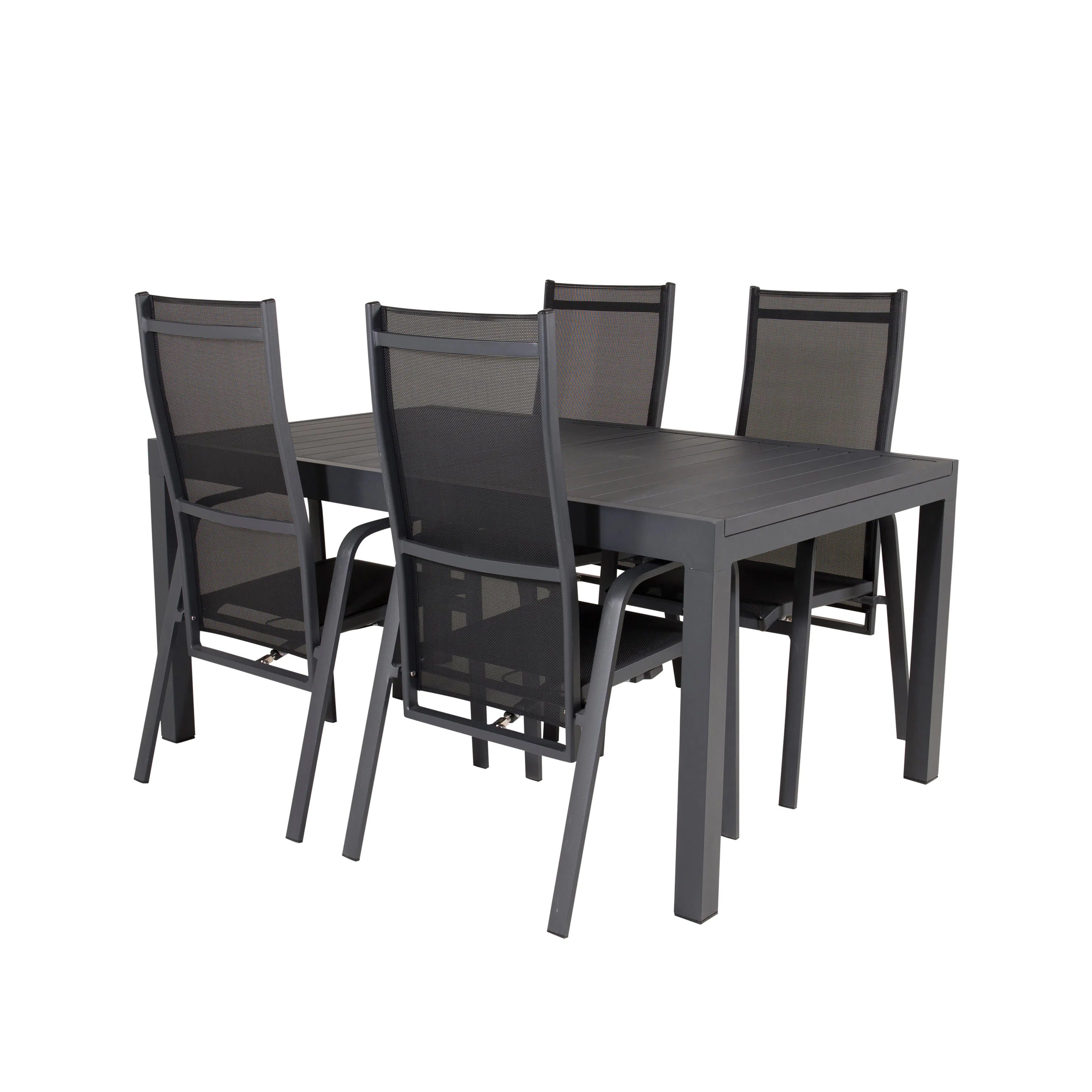 Matgrupp Venture Home Madrid 160/240 med 4 Copacabana Stolar