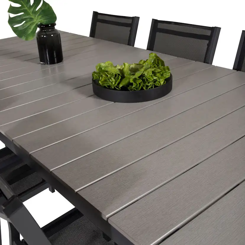 Matgrupp Venture Home Lova 224/324 med 6 Copacabana Karmstolar