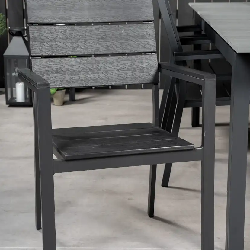 Matgrupp Venture Home Lova 224/324 med 6 Lova Stolar