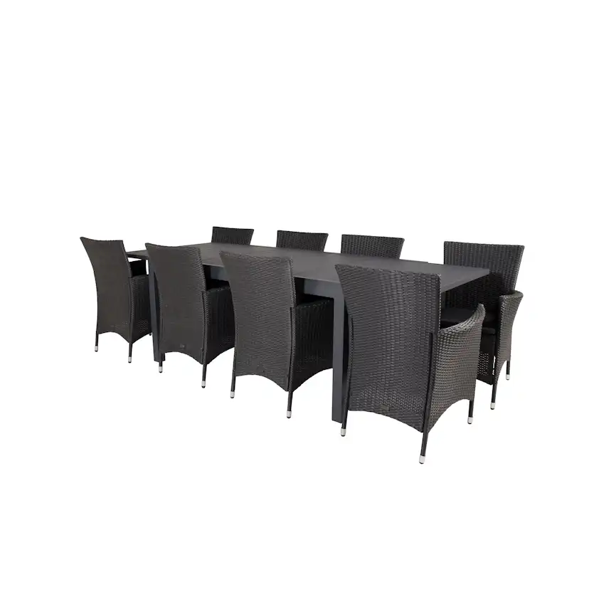 Matgrupp Venture Home Madrid 160/240 med 8 Kira Stolar