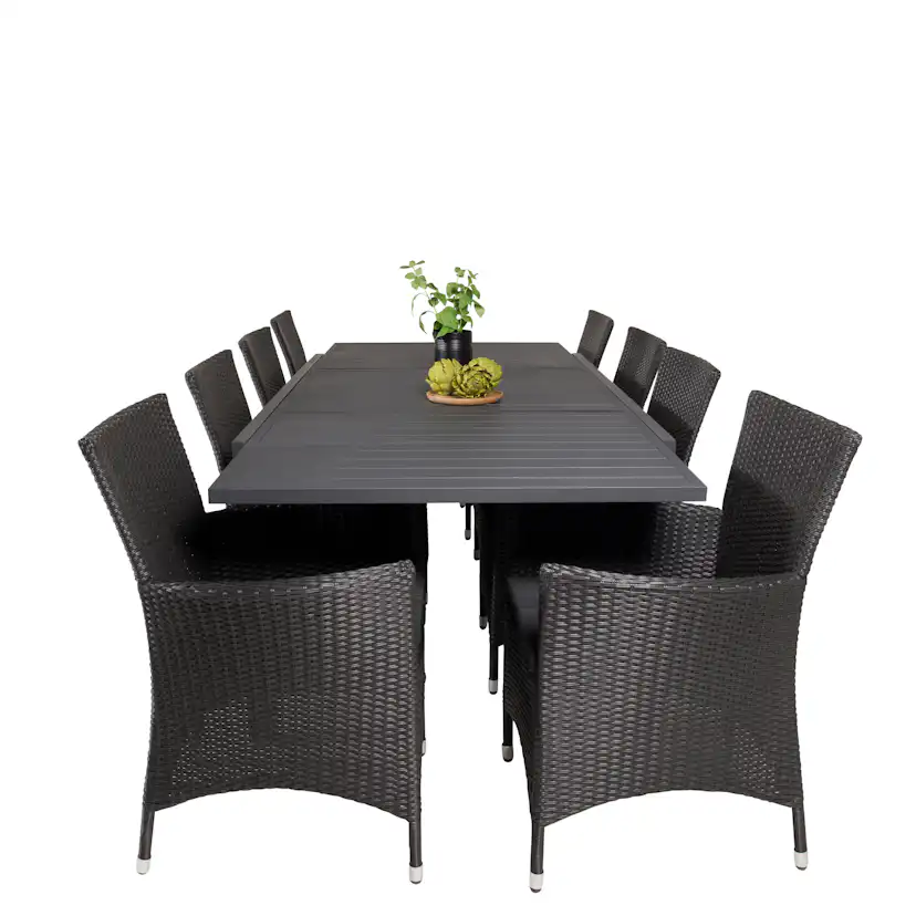 Matgrupp Venture Home Madrid 160/240 med 8 Kira Stolar