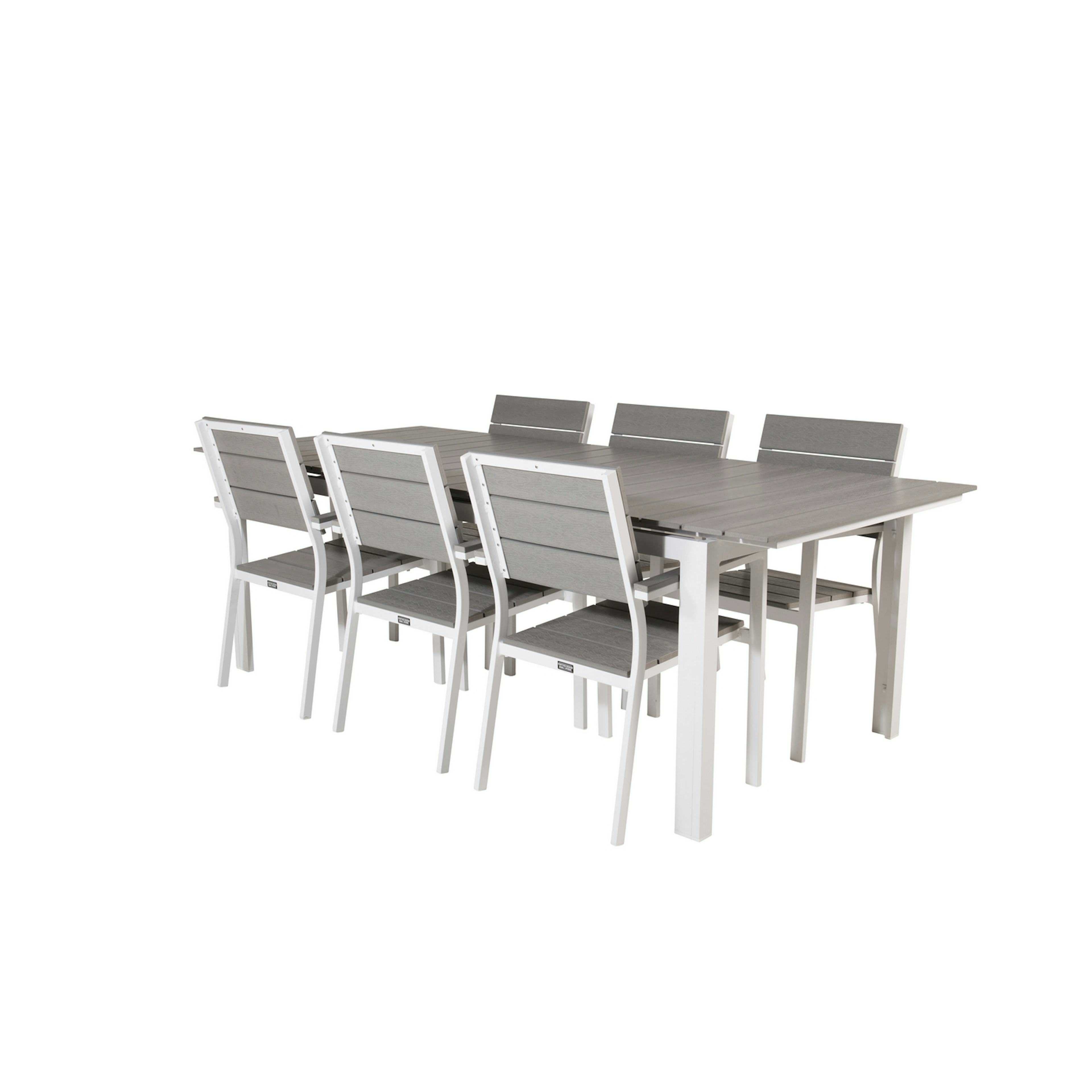 Matgrupp Venture Home Lova 224/324 med 6 Lova Stolar