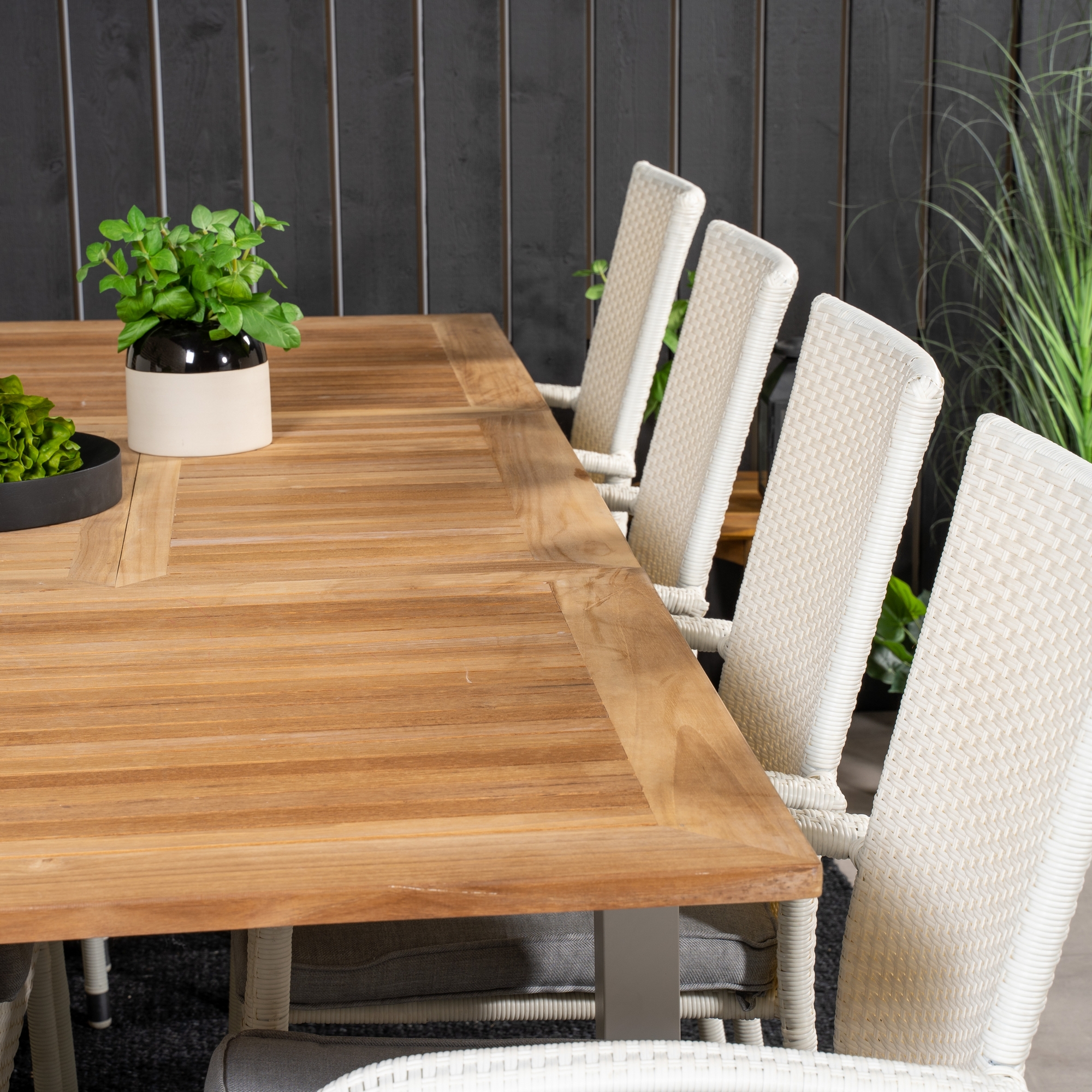 Matgrupp Venture Home Perla 160/240 med 8 Asta Stolar