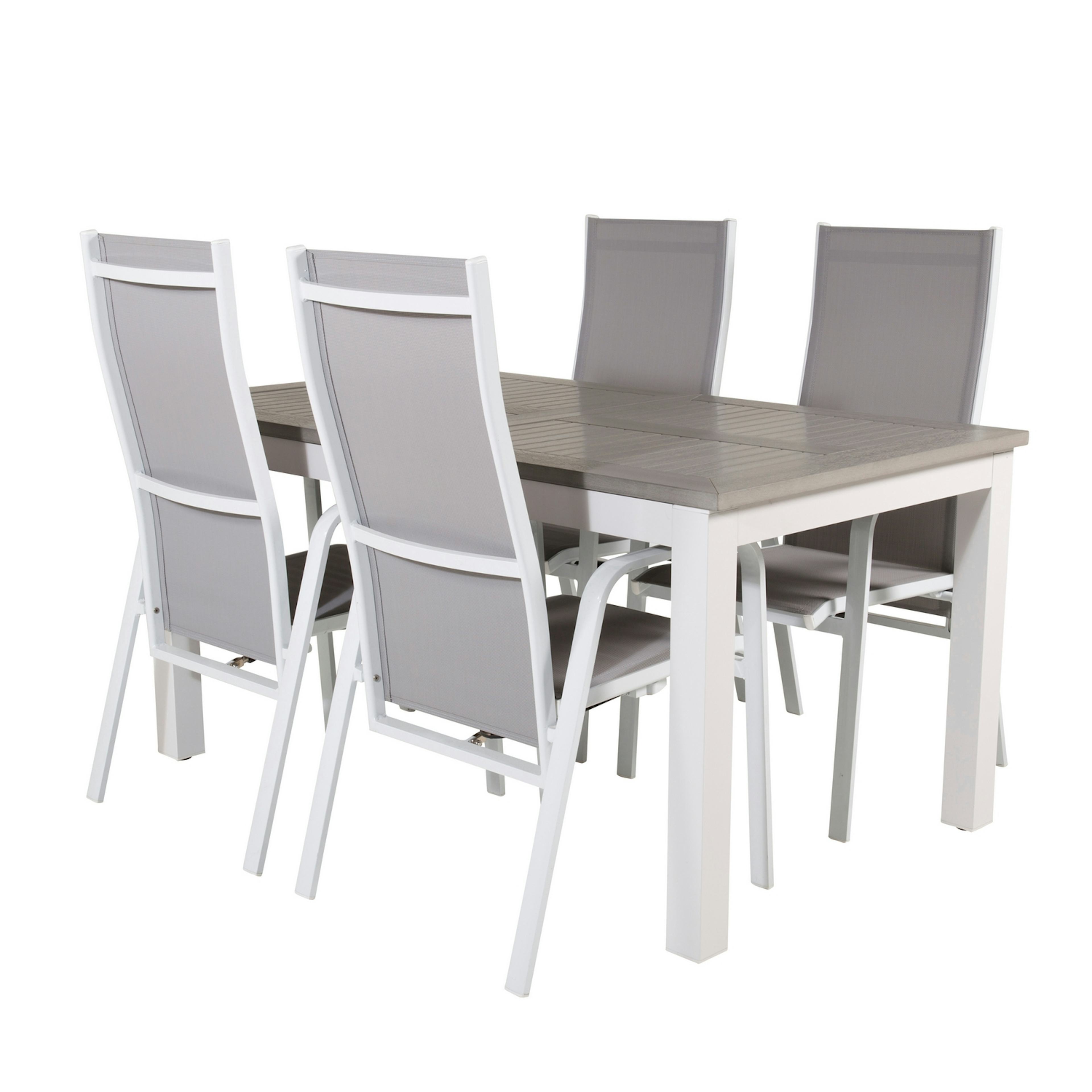 Matgrupp Venture Home Aleyna 152/210 med 4 Copacabana Stolar