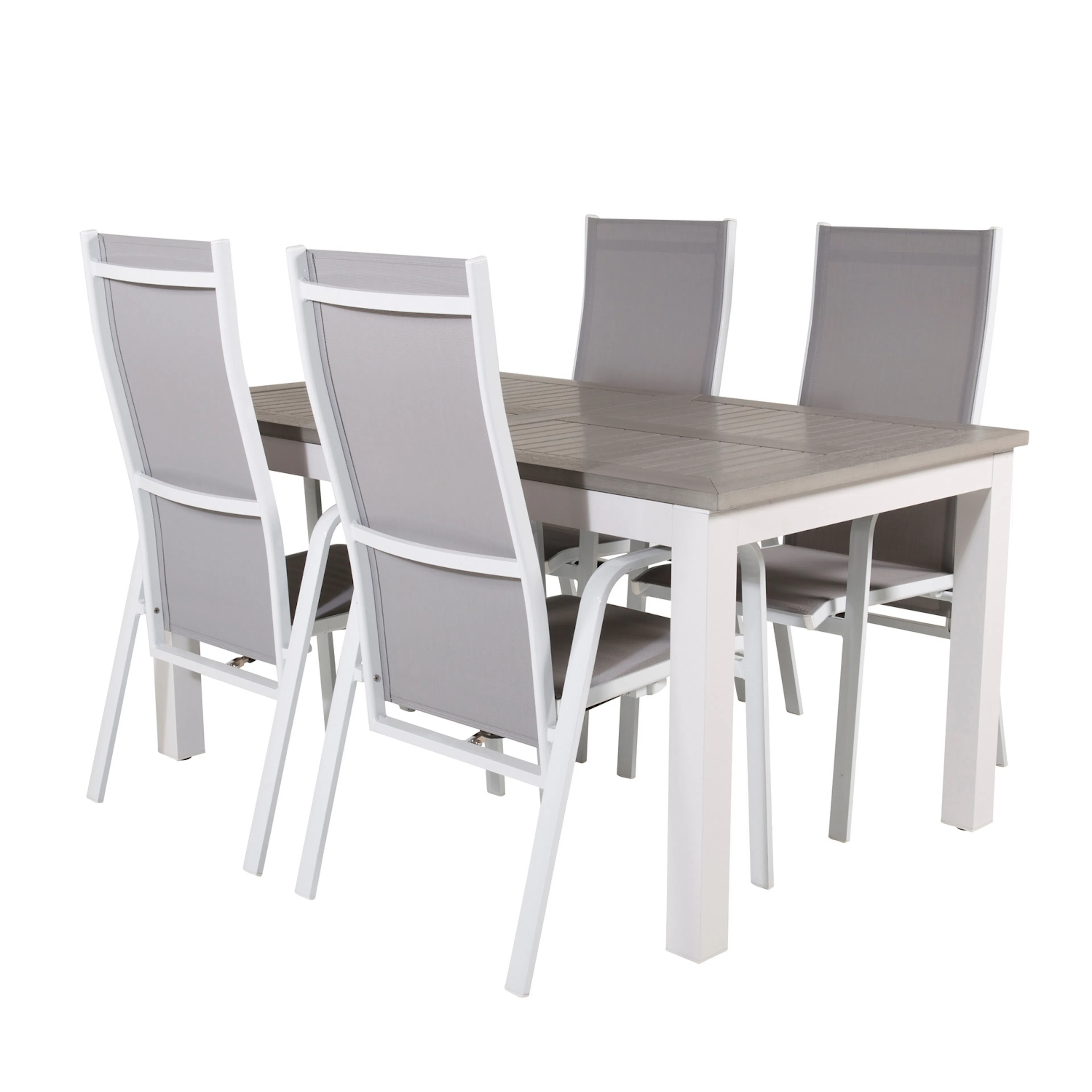 Matgrupp Venture Home Aleyna 152/210 med 4 Copacabana Stolar