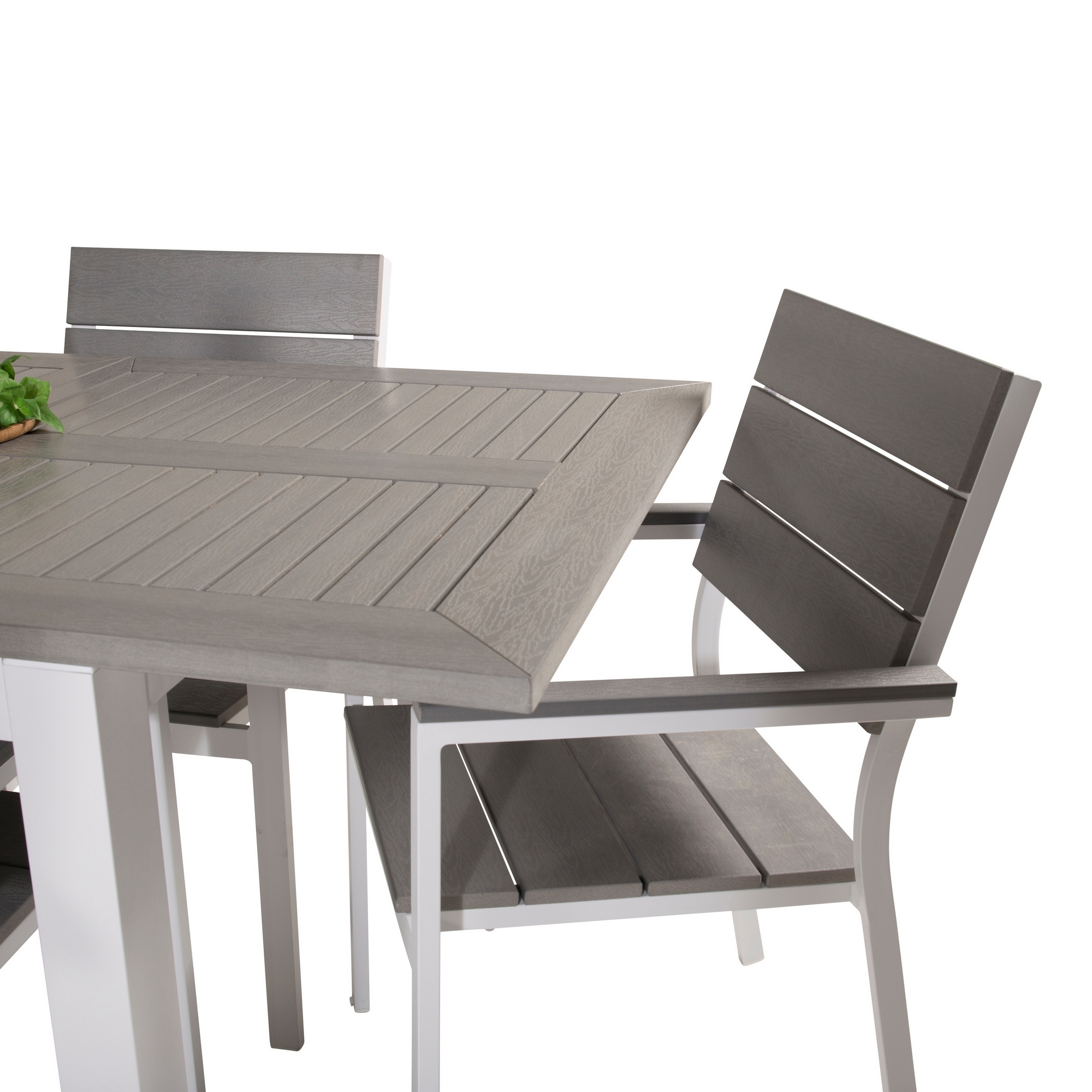 Matgrupp Venture Home Aleyna 152/210 med 6 Lova Matstolar