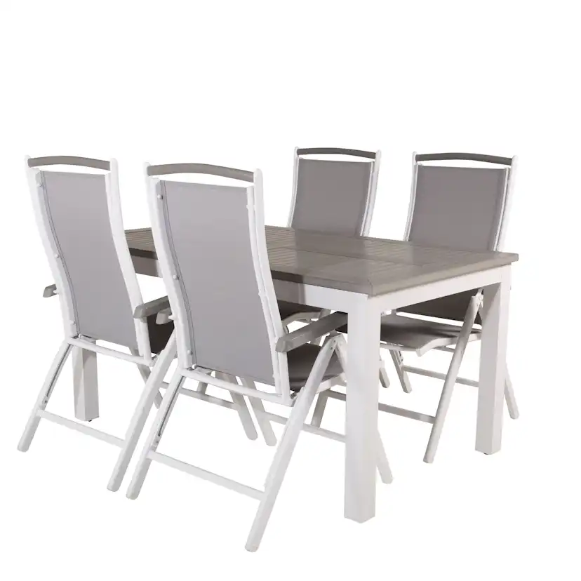 Matgrupp Venture Home Aleyna 152/210 med 4 Stolar