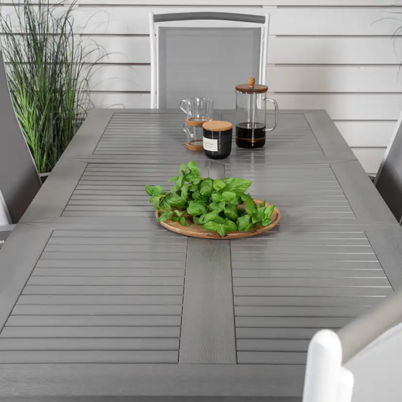 Matgrupp Venture Home Aleyna 152/210 med 6 Stolar