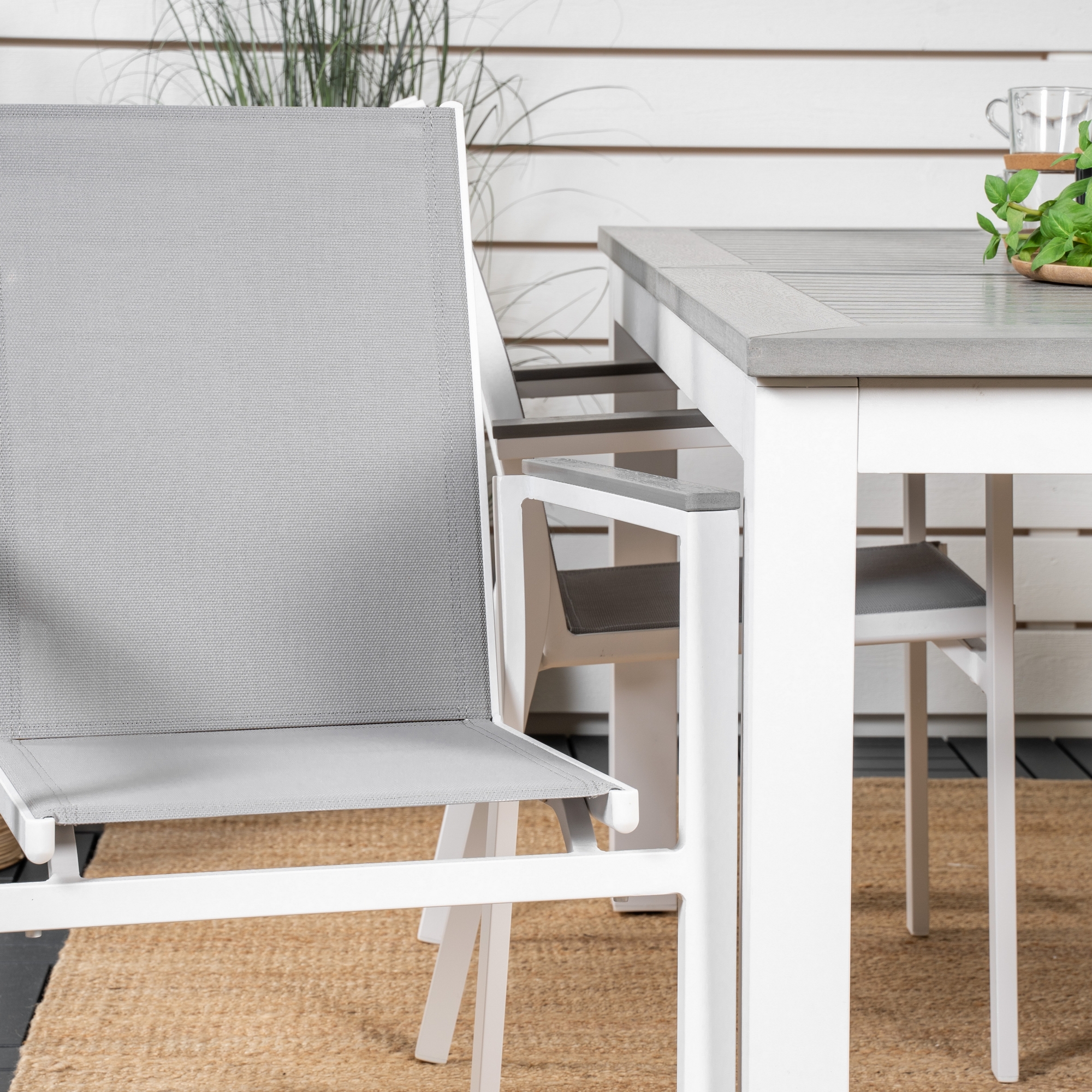 Matgrupp Venture Home Aleyna 152/210 med 4 Pincy Stolar