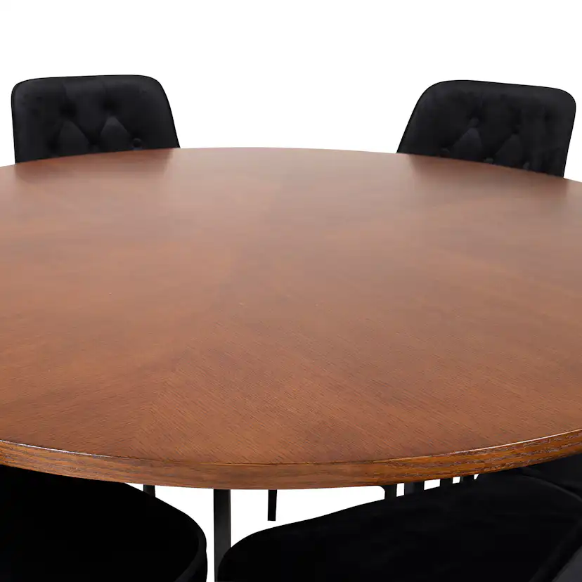 Matgrupp furniture/fashion Copenhagen med 6 Vera Stolar