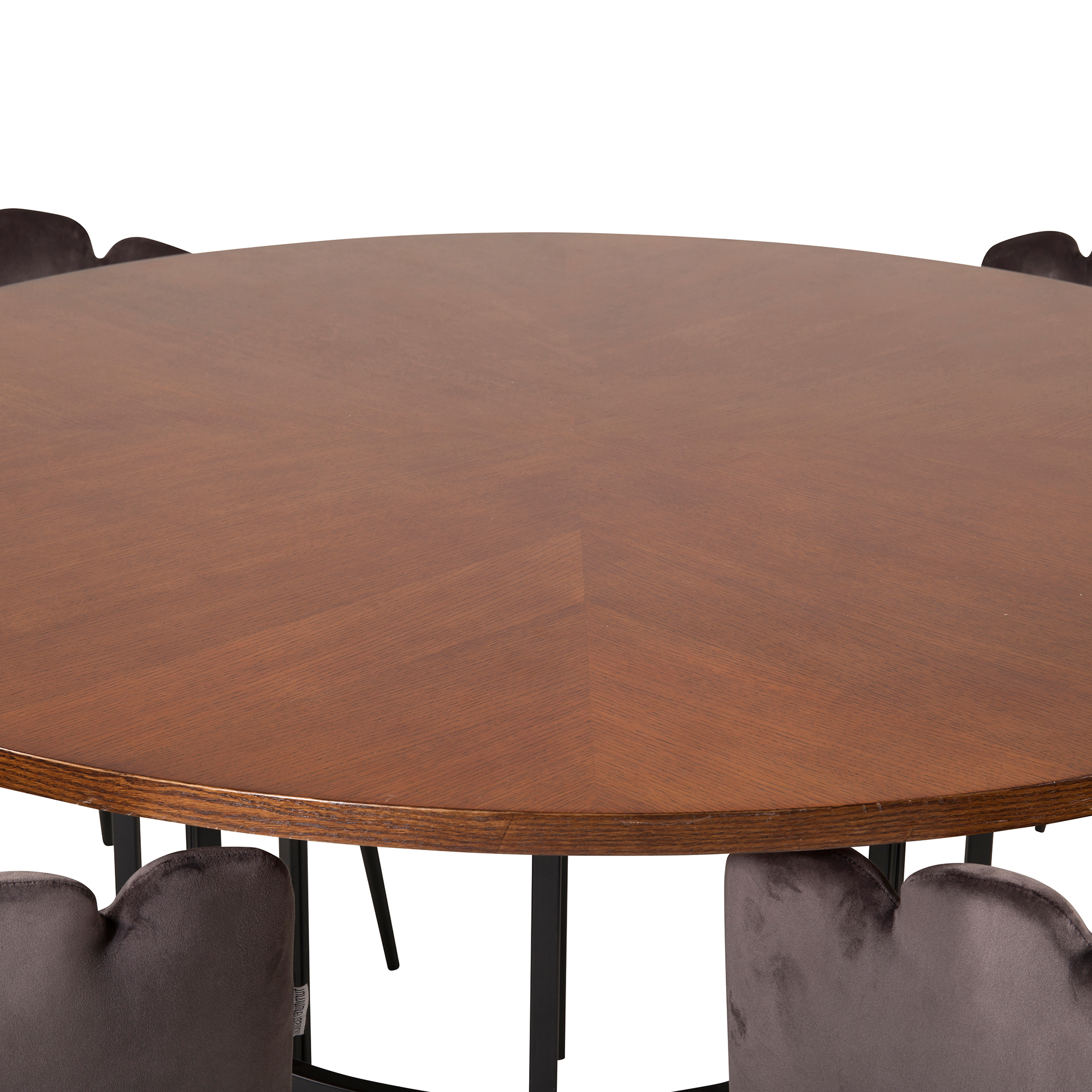 Matgrupp furniture/fashion Copenhagen med 4 Gråa Limhamn Stolar