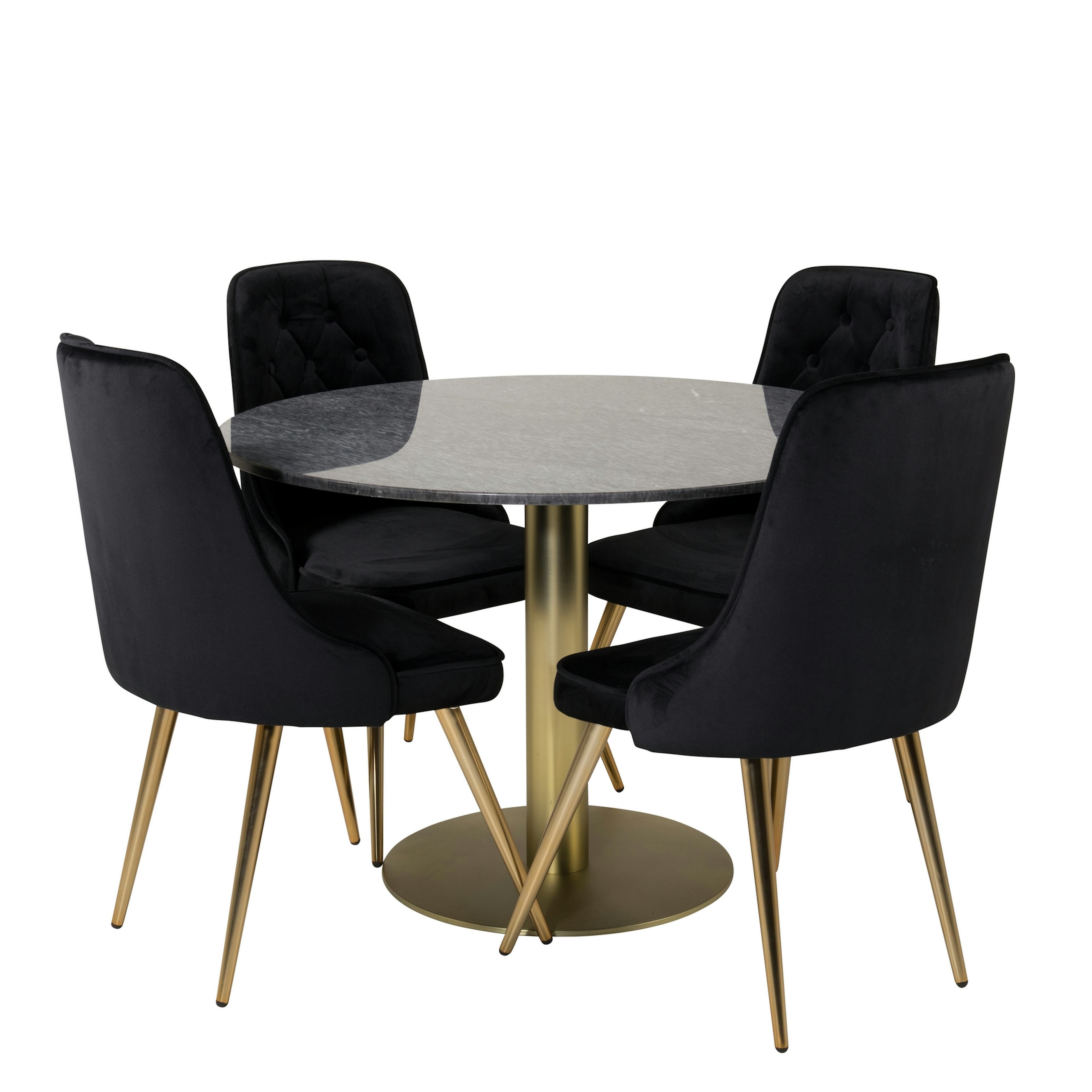 Svart/Mässing/Svart/Mässing