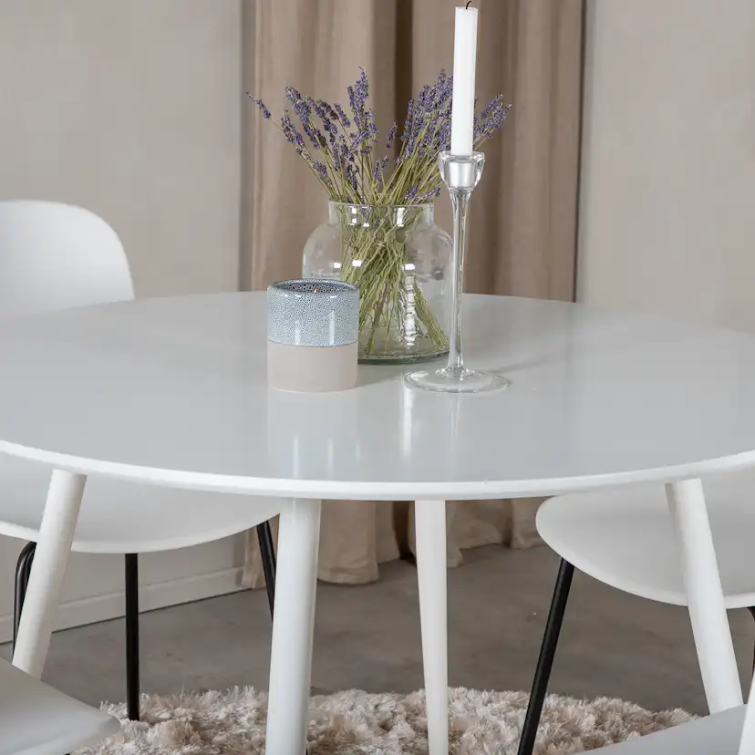 Matgrupp Venture Home Plake med 4 Ardi Stolar Runt