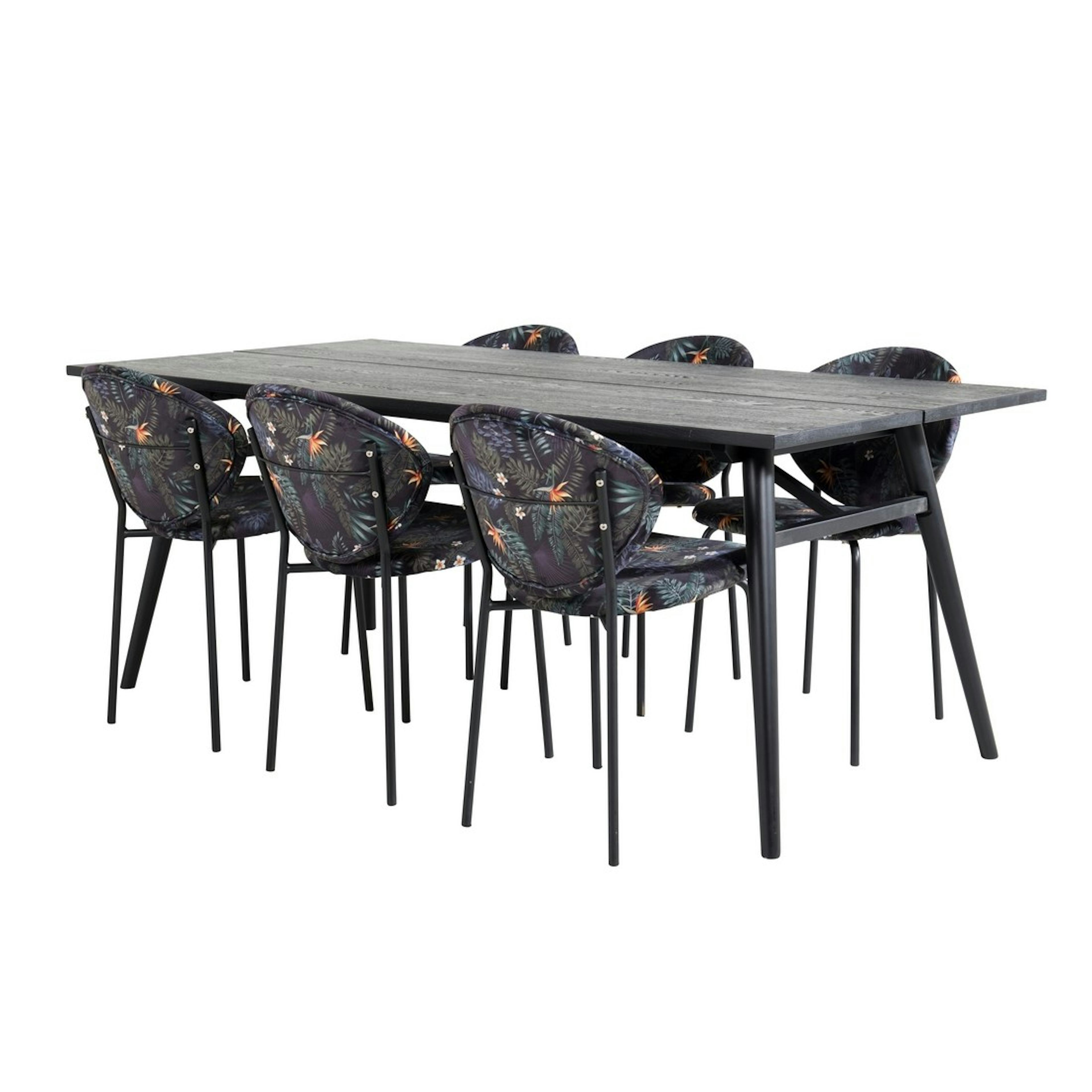 Matgrupp Venture Home Salt med 6 Valor Stolar