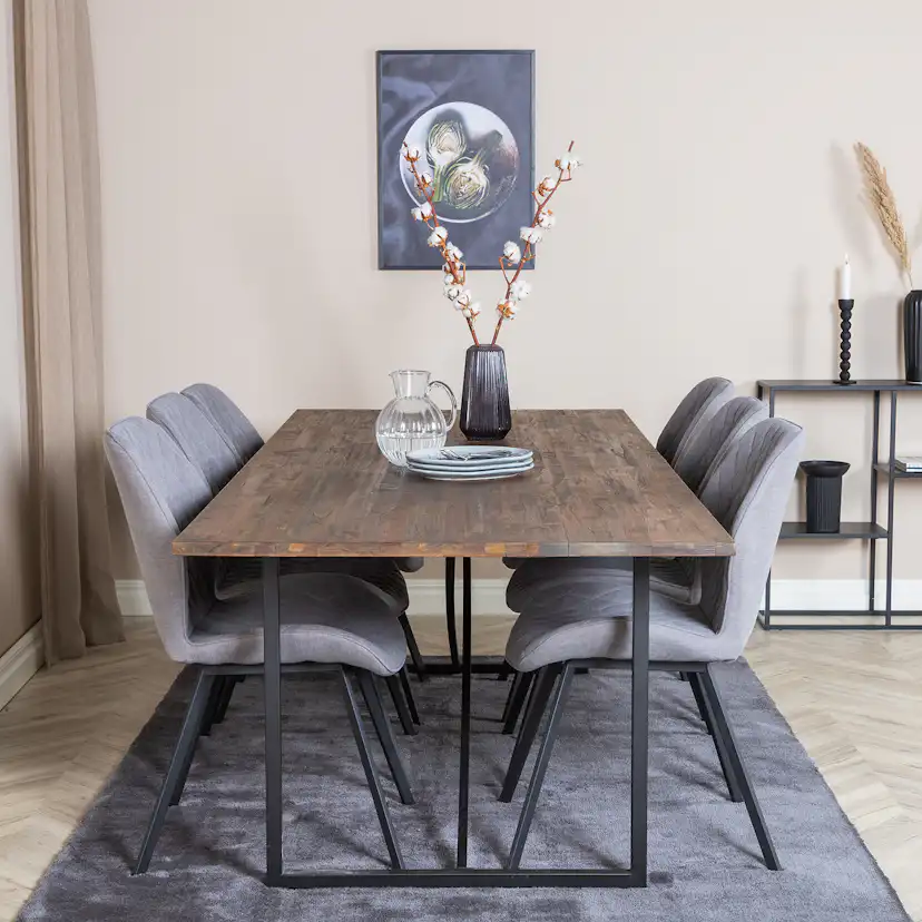 Matgrupp Venture Home Peo med 6 Geneva Stolar