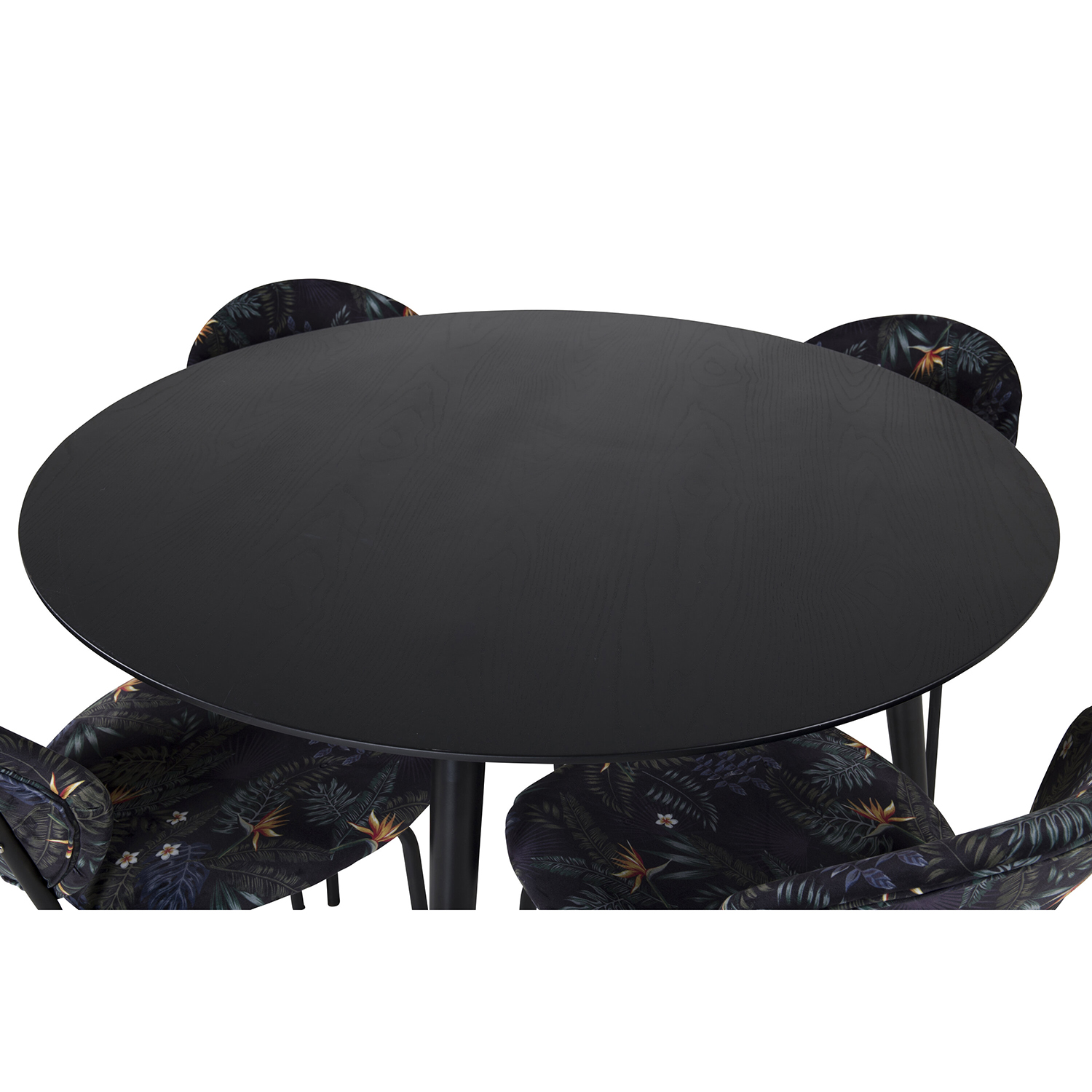 Matgrupp Venture Home Disa Rund med 4 Valor Stolar