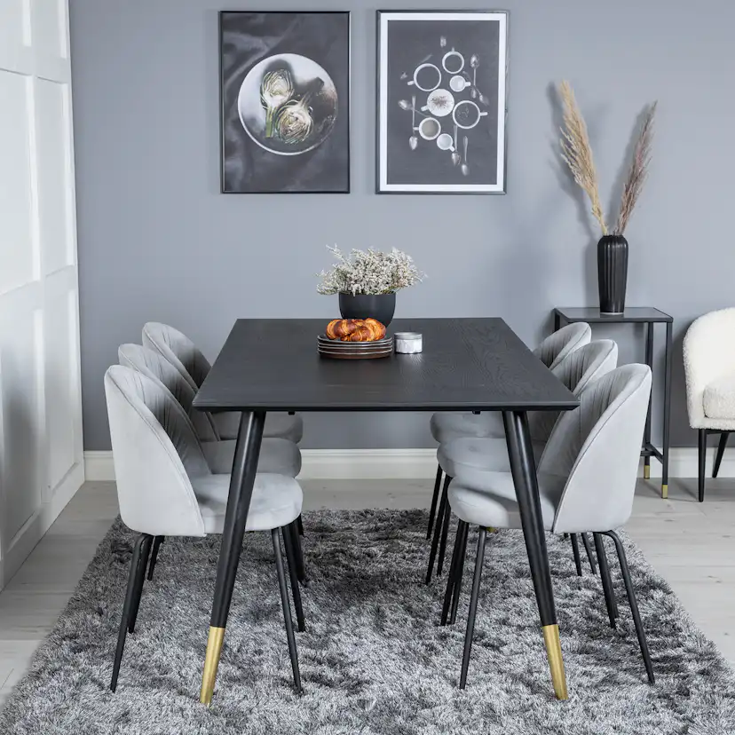 Matgrupp Venture Home Disa med 6 Wrigley Stolar