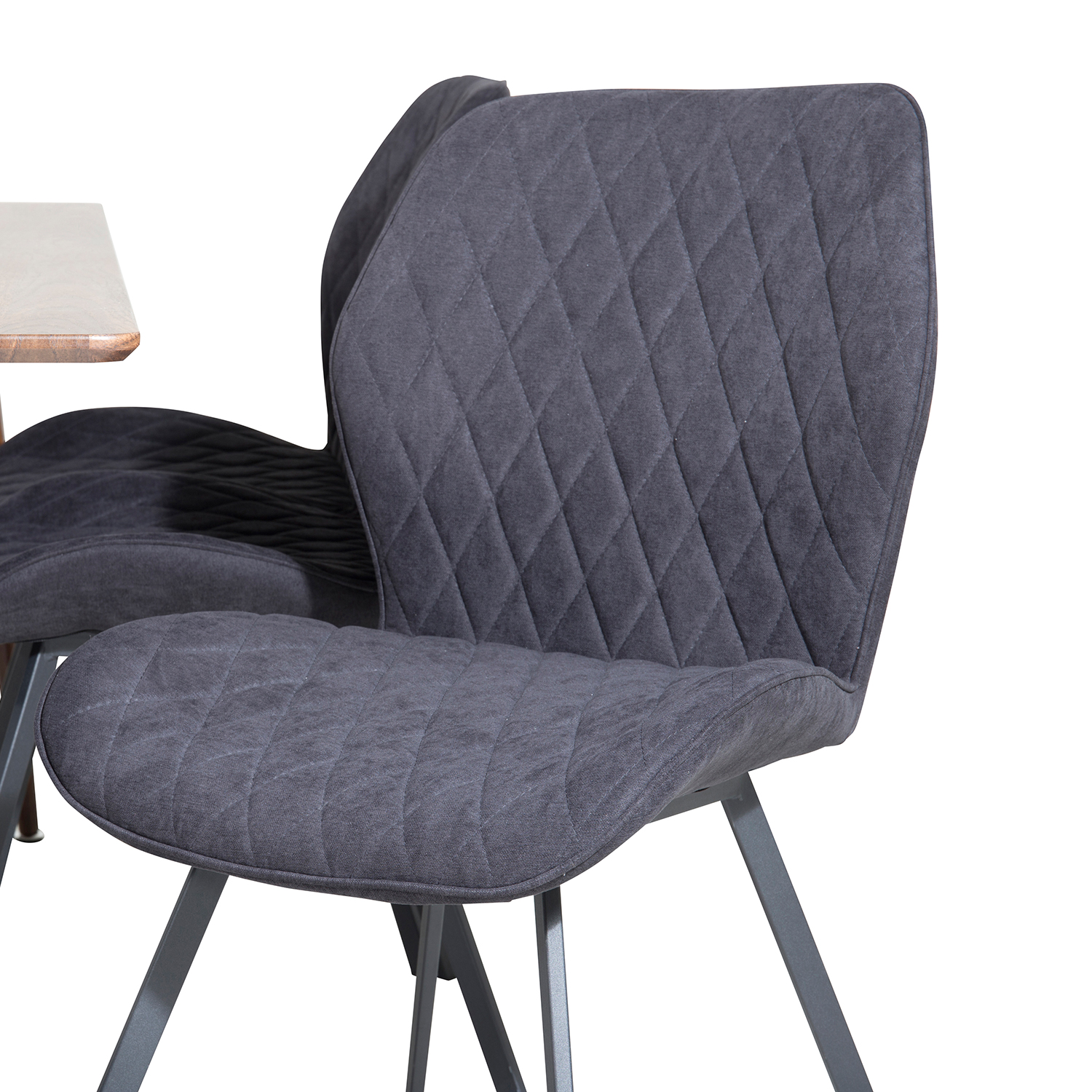 Matgrupp Venture Home Pobbie med 6 Geneva Stolar Polyestertyg