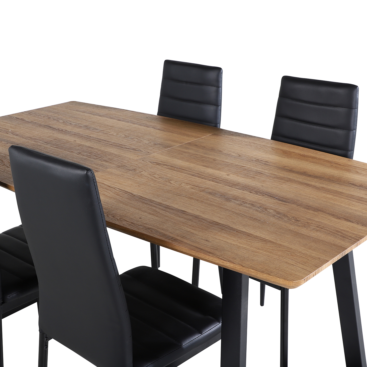 Matgrupp Venture Home Ina med 4 Sly Stolar Konstläder