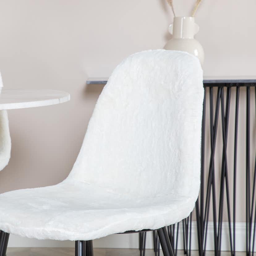 Matgrupp Venture Home Estelle med 4 Pooya Stolar PolyEstelletyg