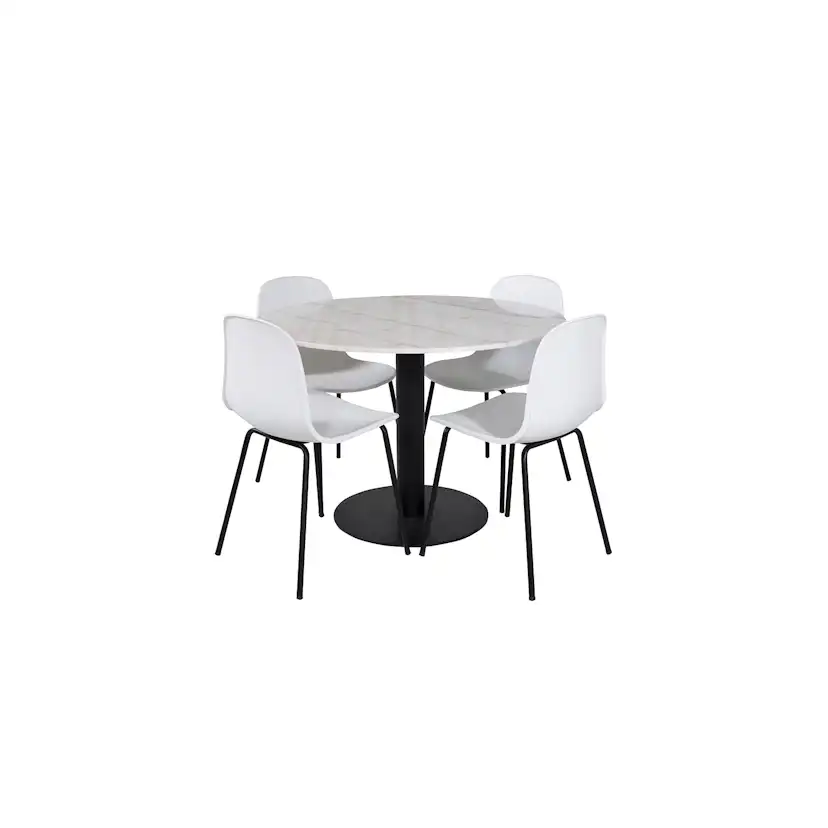 Matgrupp Venture Home Estelle med 4 Ardi Stolar