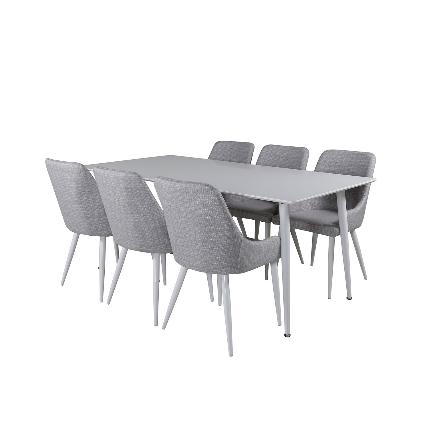 Matgrupp Venture Home Polar med 6 Plaza stolar