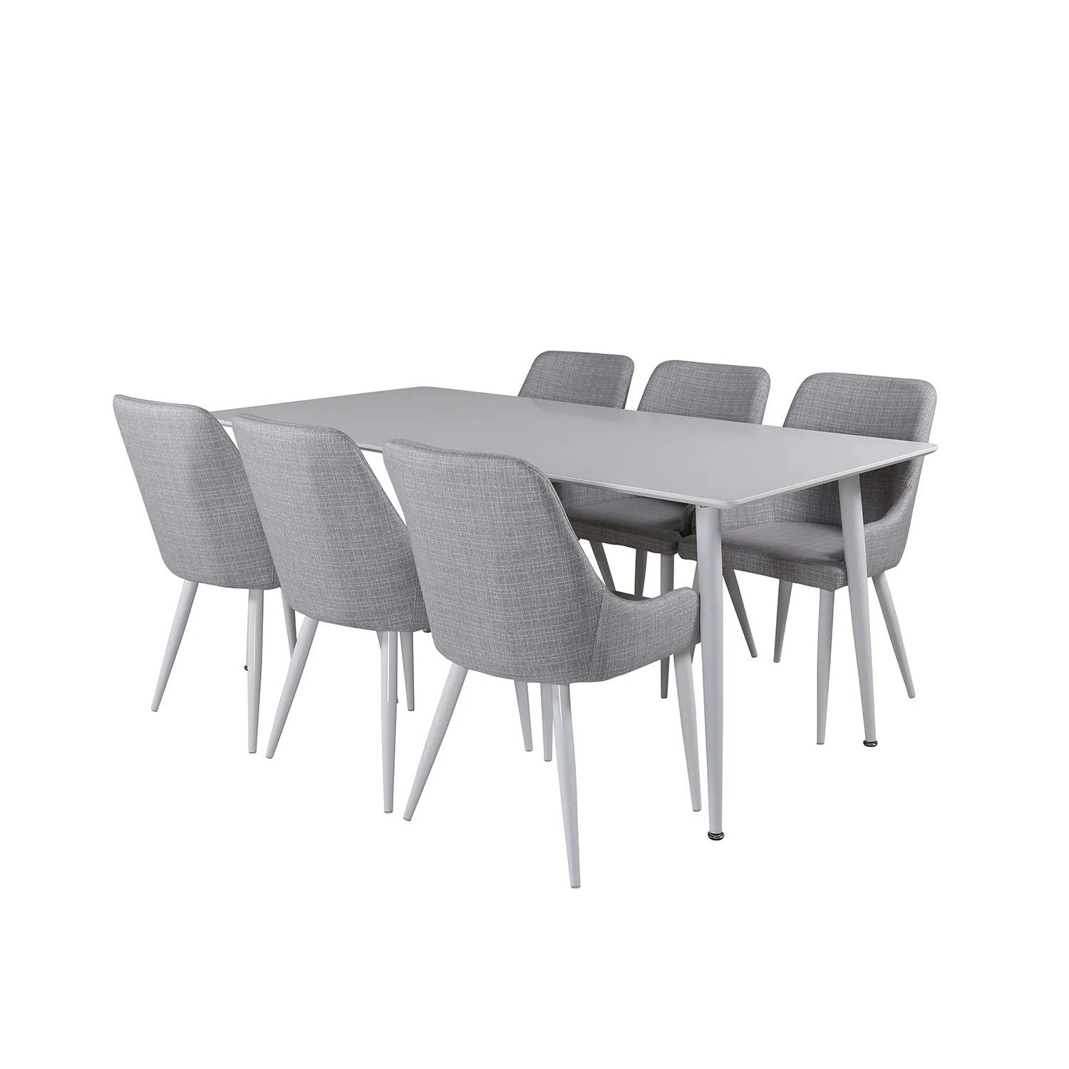 Matgrupp Venture Home Polar med 6 Plaza stolar