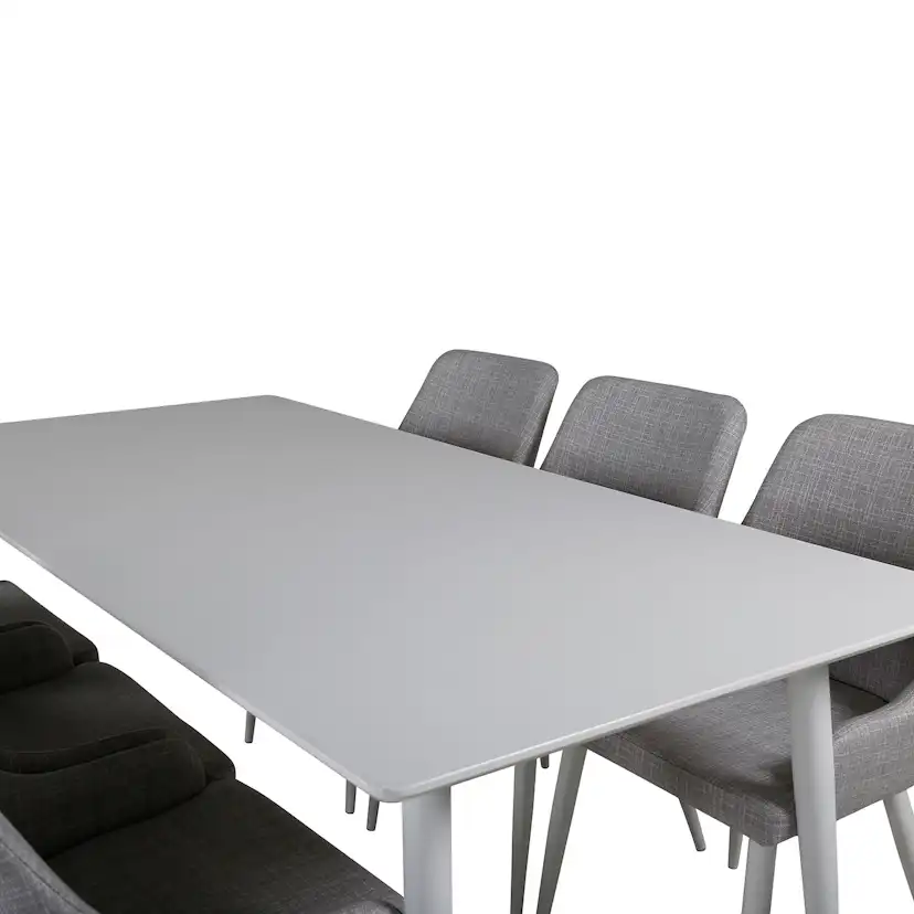 Matgrupp Venture Home Polar med 6 Plaza stolar