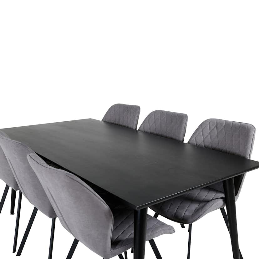 Matgrupp Venture Home Dipp med 6 Gemma stolar