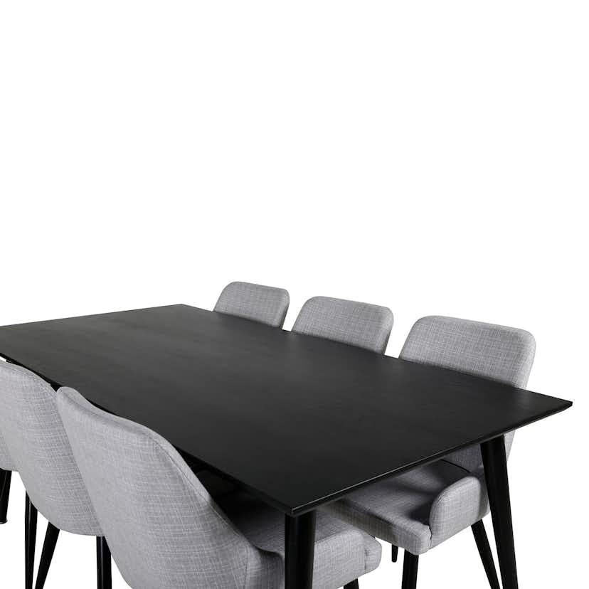 Matgrupp Venture Home Dipp med 6 Plaza stolar