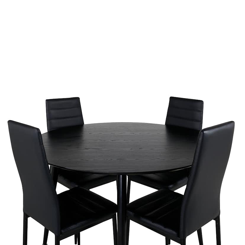 Matgrupp Venture Home Dipp med 4 Slim High stolar