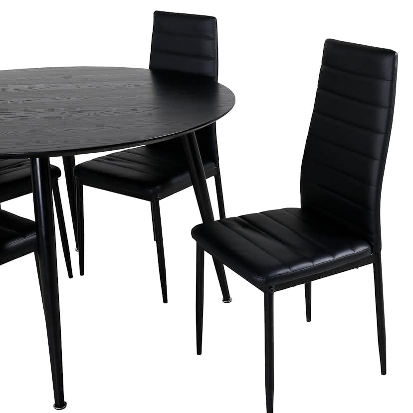 Matgrupp Venture Home Dipp med 4 Slim High stolar