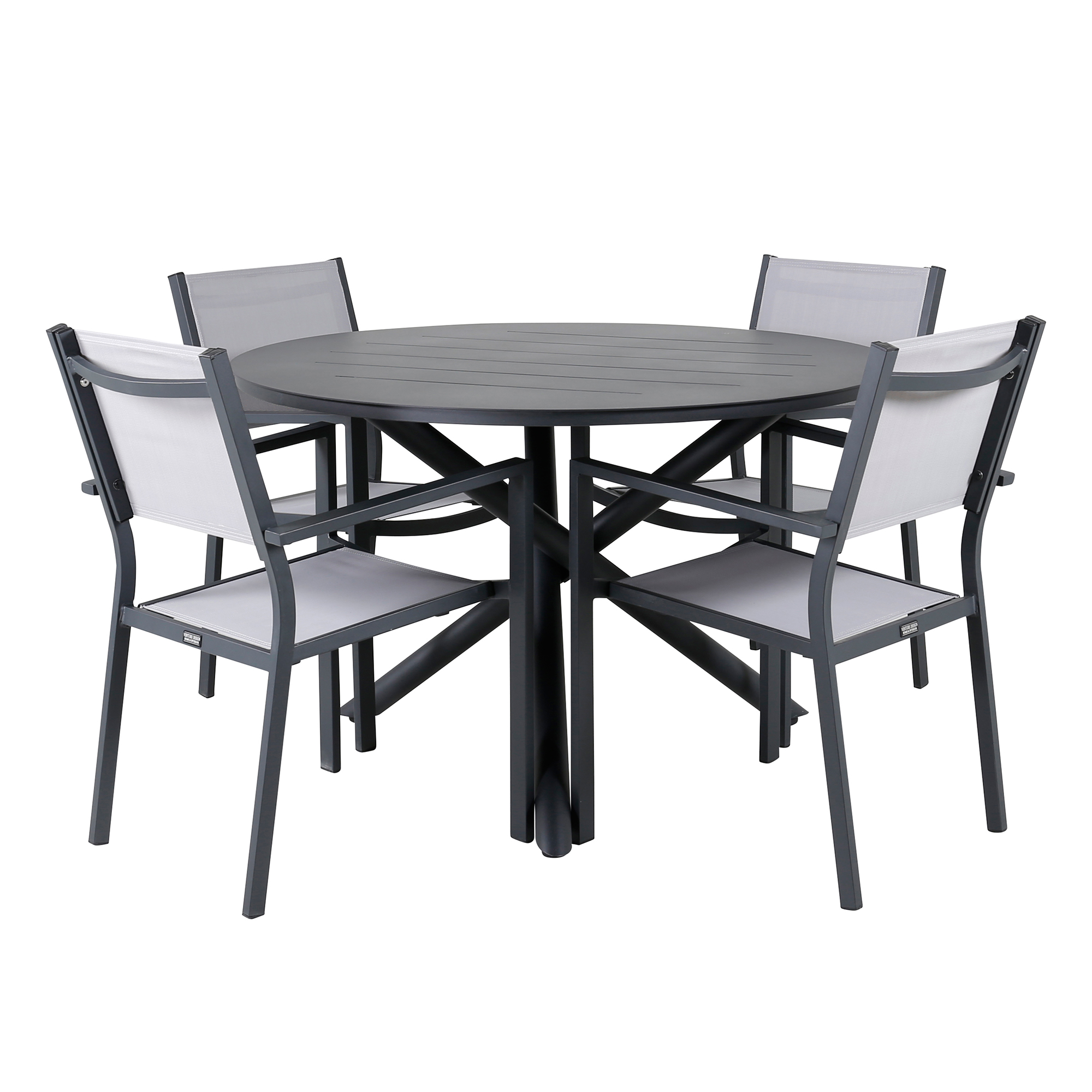 Matgrupp Venture Home Alma med 4 Copacabana Stolar