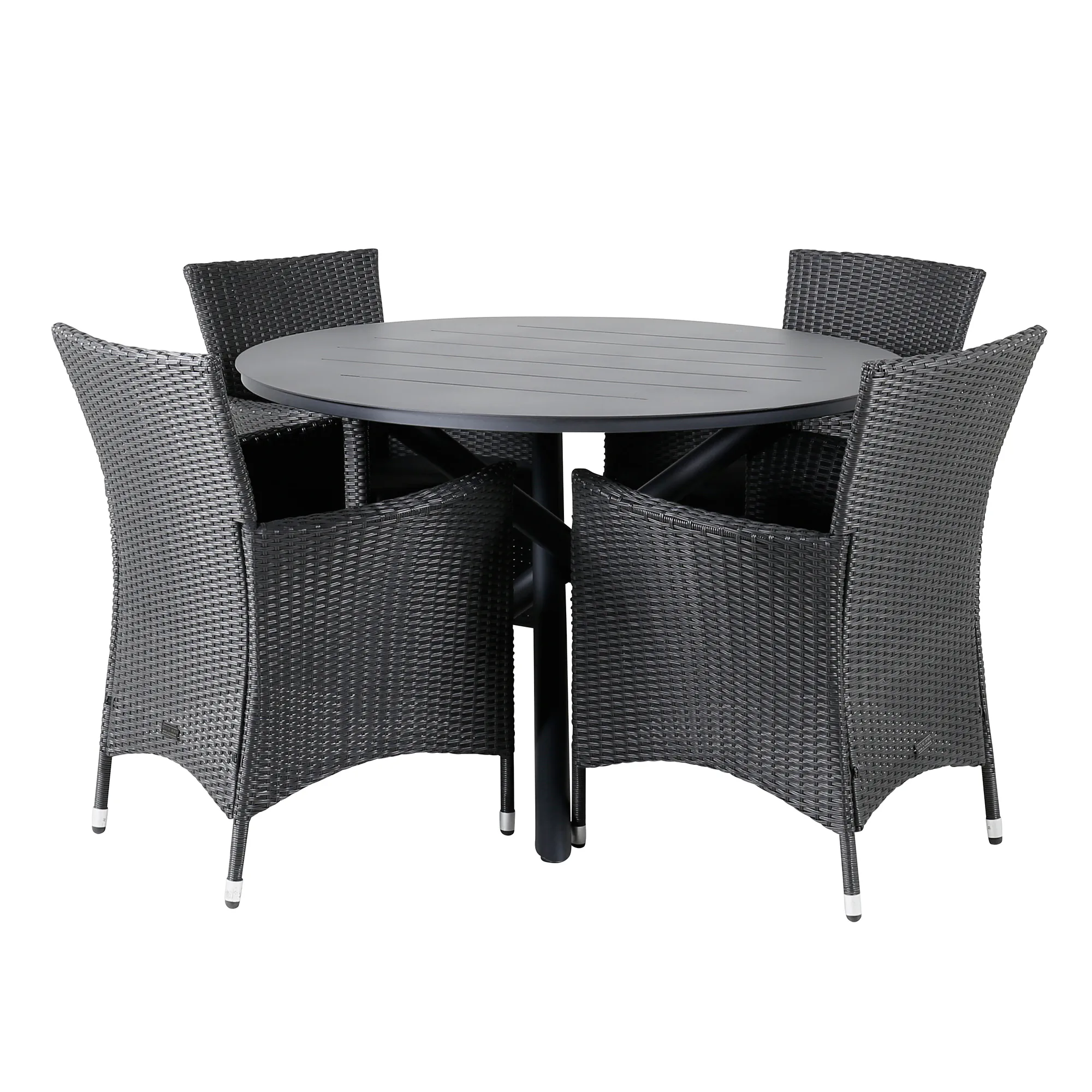 Matgrupp Venture Home Ande med 4 Kew Matstolar