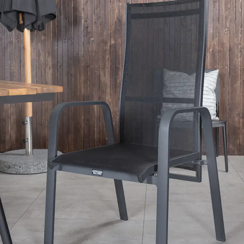 Matgrupp Venture Home Chane med 4 Curz Matstolar