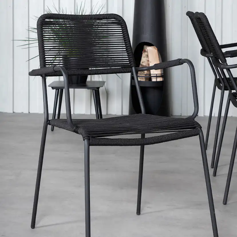 Matgrupp Venture Home King med 6 Lumi Karmstolar