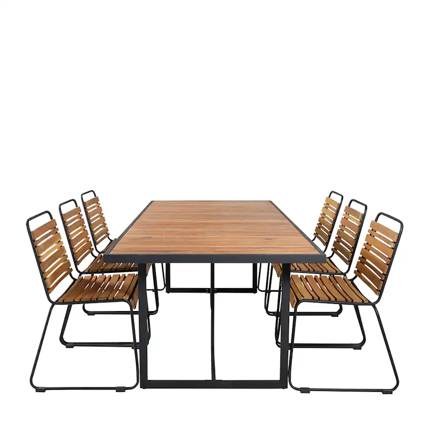 Matgrupp Venture Home King med 6 Billy Matstolar