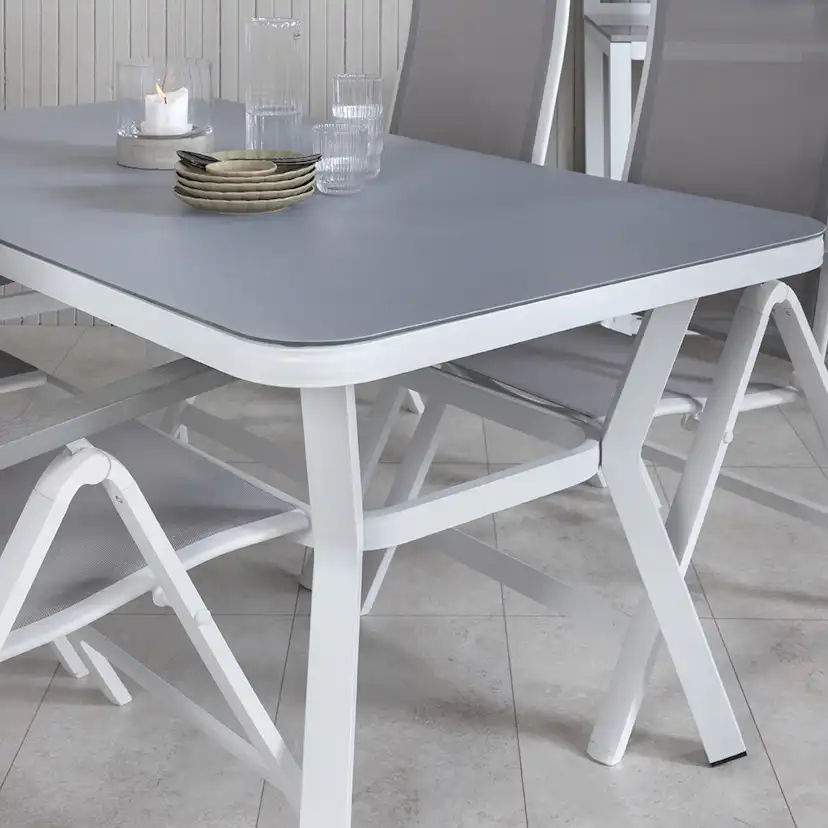 Matgrupp Venture Home Vyn med 4 Arz Matstolar