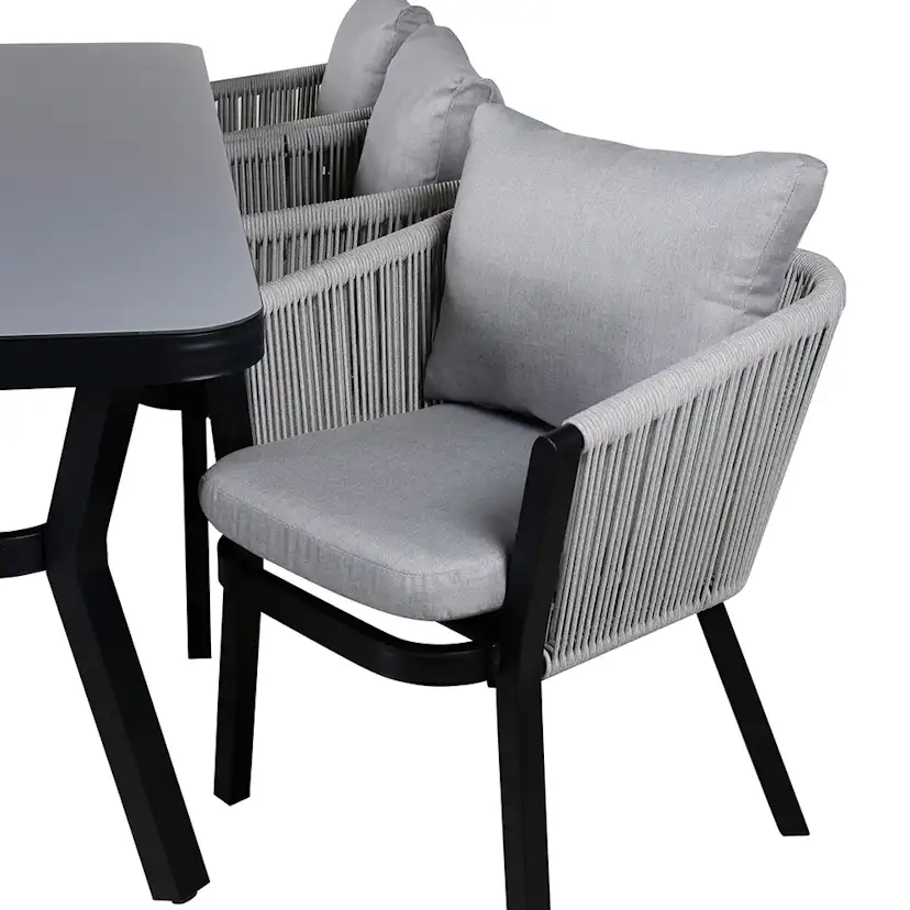 Matgrupp Venture Home Vyn med 6 Vyn Matstolar