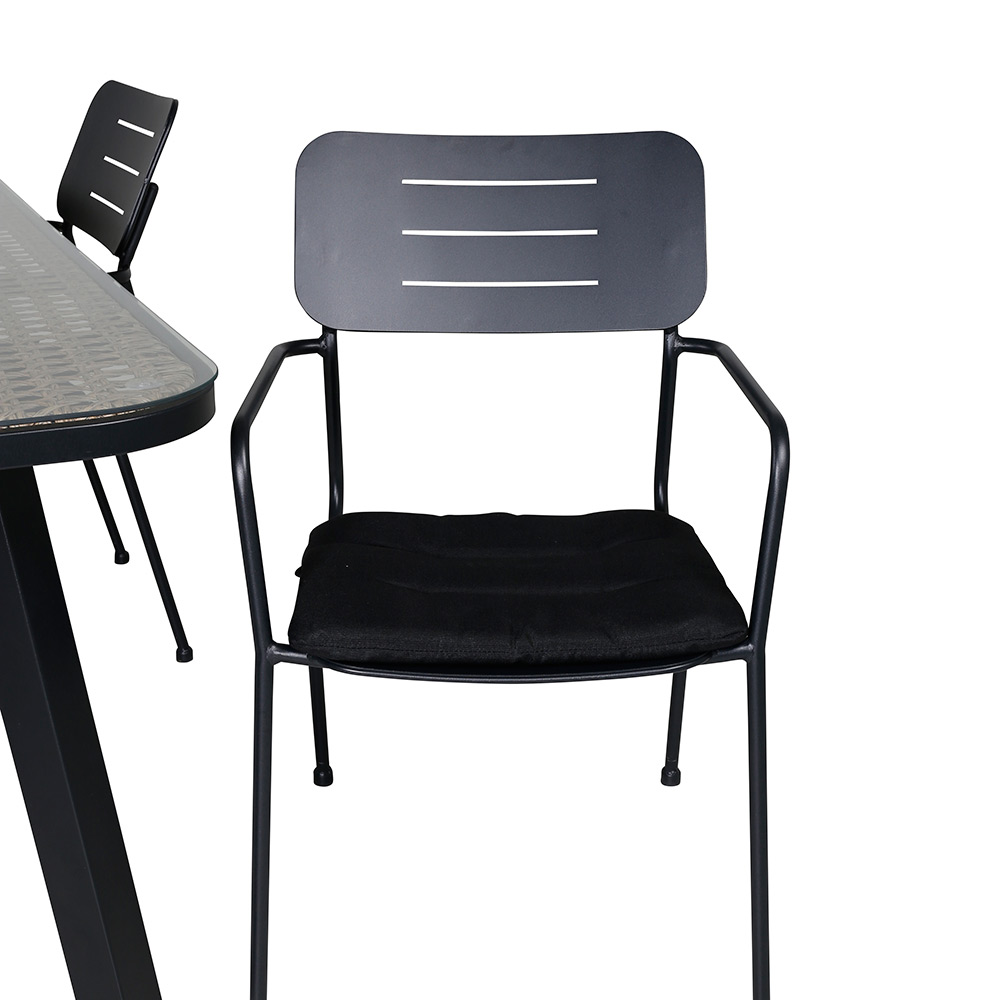 Matgrupp Venture Home Olle med 4 Nime Matstolar