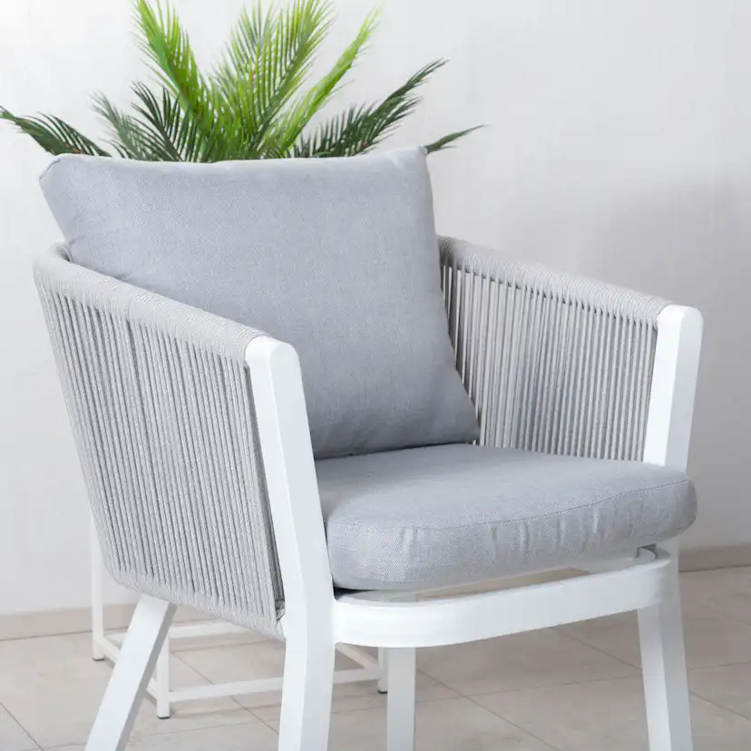 Matgrupp Venture Home Lova med 6 Virya Matstolar