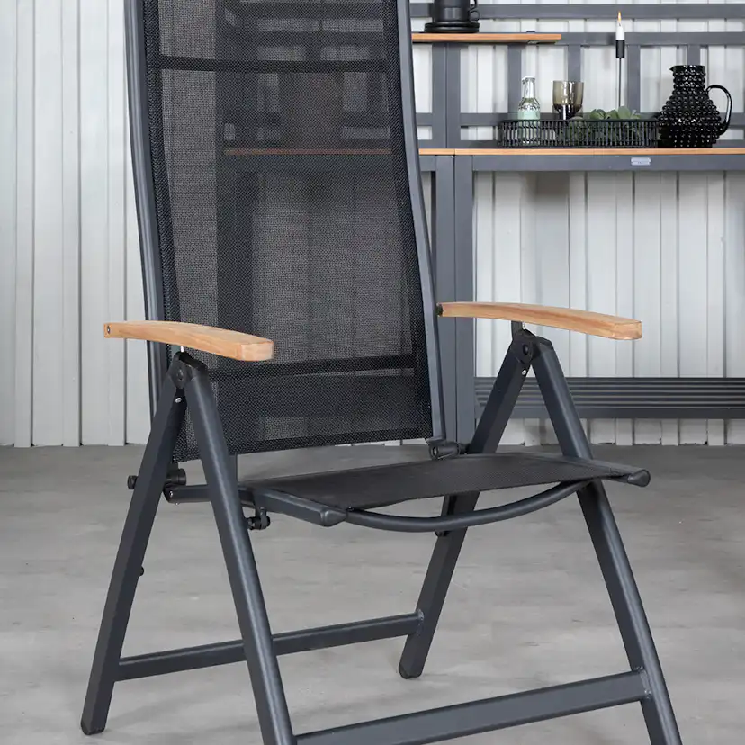 Matgrupp Utomhus Venture Home Perla med 4 Perla PositionsTrädgårdsstolar