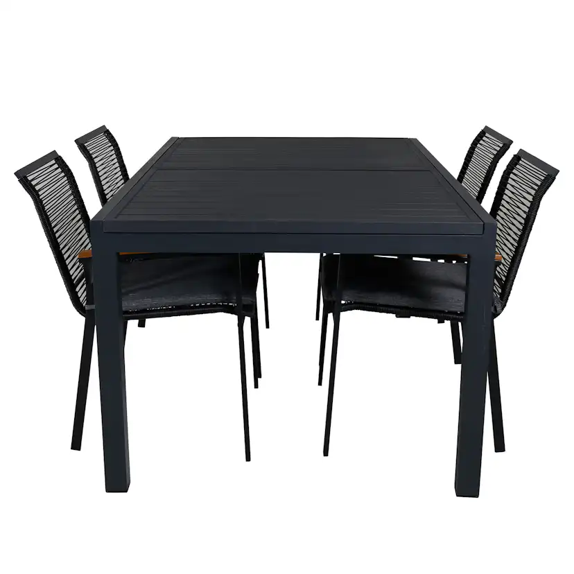 Matgrupp Venture Home Marbella med Deni Stolar