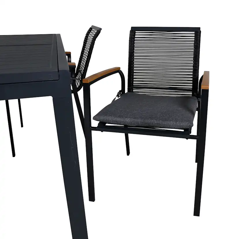 Matgrupp Venture Home Marbella med Deni Stolar